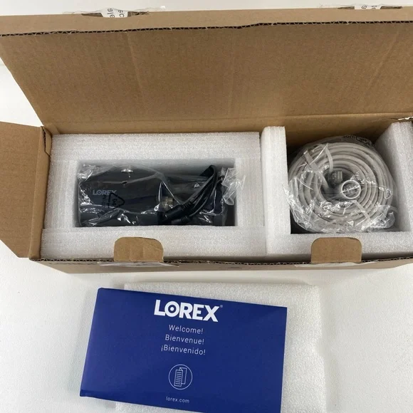 Lorex E842CAB-Z 4K 8MP Wired Security Camera Audio Camera New Open Box